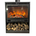 Multifunctional Indoor Freestanding Wood Stove Steel Plate Chip Burner Smokeless Fire Cook Coal Burning Fireplace Heating