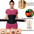 Women Custom 7Steel Bone Sweat Bands Tummy Loss 3 Belt Latex Wide Corset Zipper Waist Trainer Trimmers