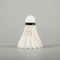 LING MEI LINGMEI-20 Professional Tournament Most Durable Goose Feather Badminton Shuttlecock 75-79 Speed 5g Weight White Color