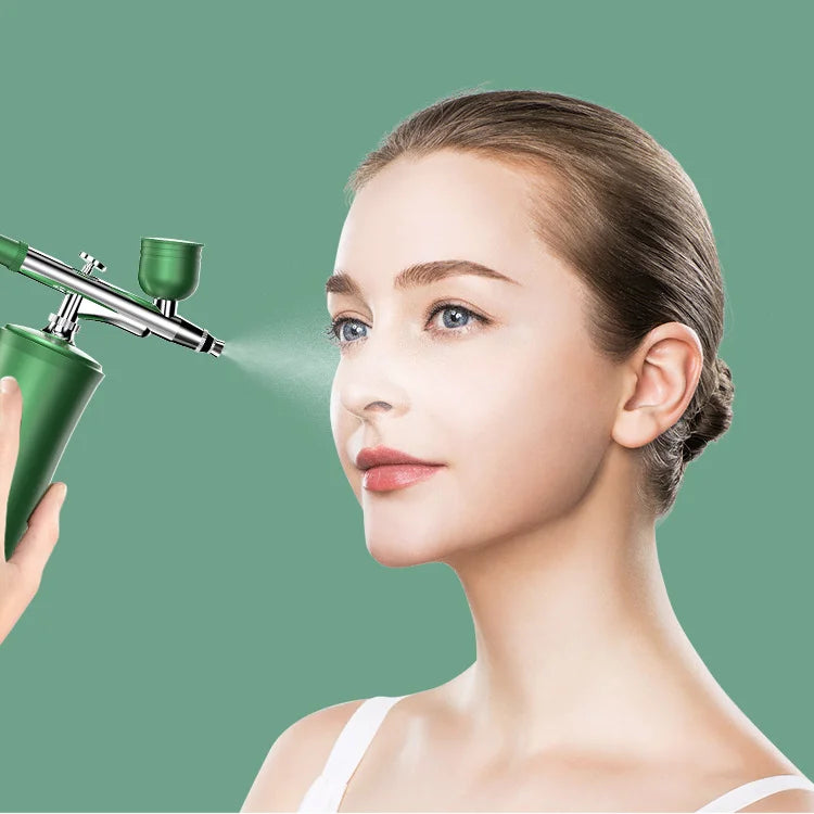Home Use Oxygen Therapy Skin Moisturizing Jet Spray Facial Clean Machine High Pressure Handheld Nano Water Oxygen Injector
