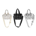 New Arrival Large Capacity Waterproof Ladies Shoulder Bag Women Nylon Puffer Handbag Soft Lightweight Duffle Bag Zipper Three