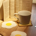 Breakfast Cup Mat Coffee Drinks Office Cups Coaster Creative Gifts for Household Items and Home Decor MegaBDM