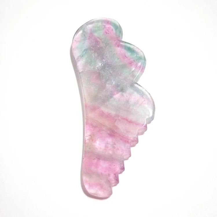 Crafts 2026 new products fluorite stone scraping board jade roller and gua sha beauty tool souvenirs gift