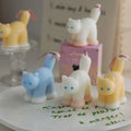 Wholesale Creative Handmade Cat Small Scented Candle Gift Customizable Logo Home Fragrance Decoration Scented Candles in Bulk