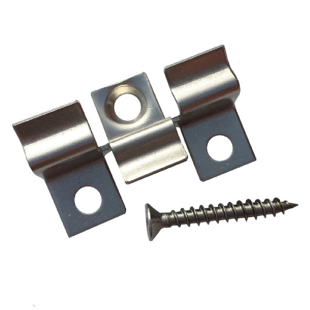 Hidden Fasteners Stainless Clips WPC Decking Interlocking Install Joist Support Edge Cover