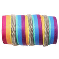 Newest Design Clothing Close End Zipper Wholesale #5 rainbow Teeth Nylon Long Zipper for Handbags