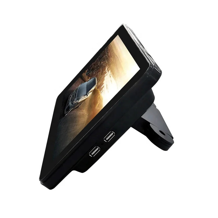 10.1 Inch Back Seats Advertising LCD Screen Quard-core Tablet with Android 7.1 Wifi in Car and Taxi