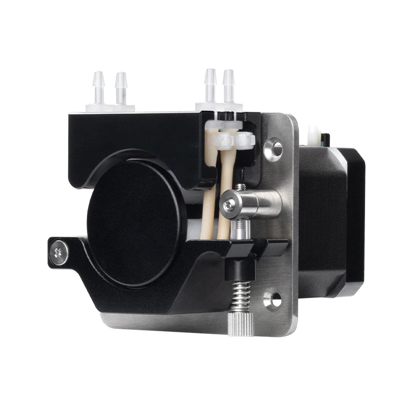 LEIRONG BPE Stepper Motor Peristaltic Pump Double-Tube Design for Two Liquids Metal BodyTool-Free Quick Tube Replacement