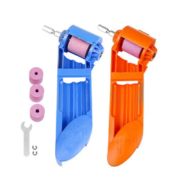 NINDEJIN LS-MZQ Portable Drill Bit Grinder Diamond Powered Tool High Hardness Sharpening Drill Bit Sharpener for Drill Bits
