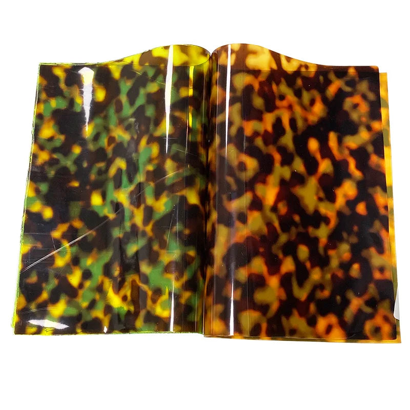 Wholesale Leopard Camouflage Printed Soft Colored PVC Film for Making Bags Packaging