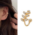 1PCS Korea Exquisite Simple Leaf Ear Bone Clip Adjustable Earrings Sensen Is Advanced Sense Earings Fashion Jewelry
