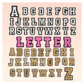 DIY Letters Accessories Charms Mixed Random Letter Shoe Decorations Personalized Rubber Clog Shoe Charms