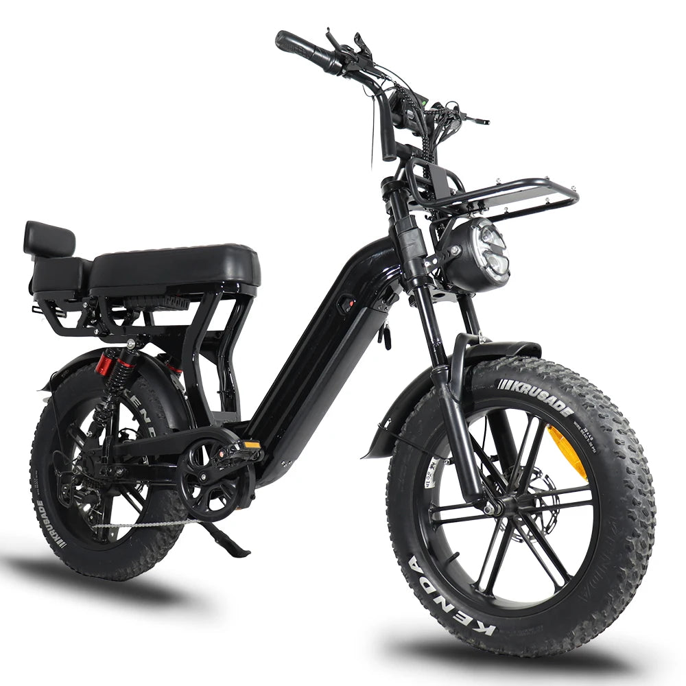 Fatbike Elektrische VOMO X70 Fiets EU Warehouse Lady EBike 250W Long Range Electric City Fat Tire