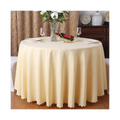 Luxury 132 Round White Table Cloth Polyester Tablecloth Linen for Wedding Banquet Restaurant