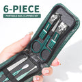 6 in 1 Stylish Pedicure Set Stainless Steel Nail Art Tools for Personal Grooming Manicure & Pedicure