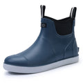 GUYISA Dynamic Waterproof Anti-Slip Rain Boots Blue and Black Colors for Winter Summer Autumn Seasons