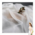 Nylon Jacquard Brocade Fabric Lightweight Breathable Dyed Pattern for Dresses Curtains Girls' Clothing