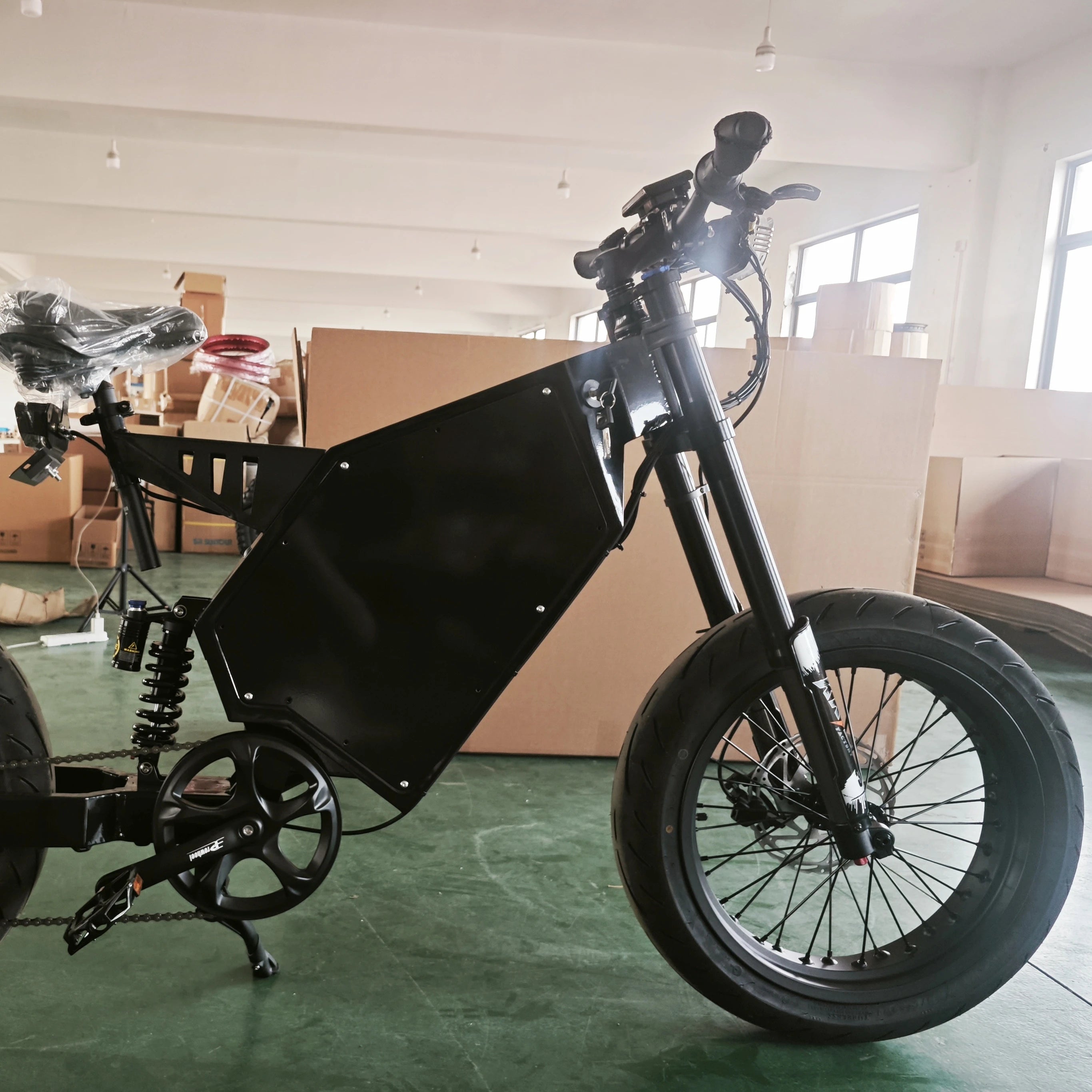 CZDM  8000w electric bicycle  /72v8000w/electric dirt bike/e motorcycle 8000w