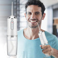 XINAN Portable Water Teeth Pick Cleaner Braces Bridges Care Cordless Water Flosser with 3 Modes 4 Jets