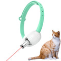 New Cat Collar Toy With Boredom Charging Hanging Neck Infrared Smart  Laser Cat Self-Play Collar Electric Cat Toy