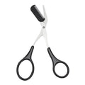 Beauty Tool Non-Slip Steel Finger Grips Eyebrow Trimmer Scissors with Comb Remover for Eyelash Hair Clipping Makeup Tools