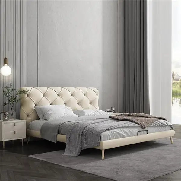 Single Bedroom Bed Storage 80x200 Girl White Solid Modern Queen Simple Metal High Sleeper Silk Sheet Bedsheet for Single Bed