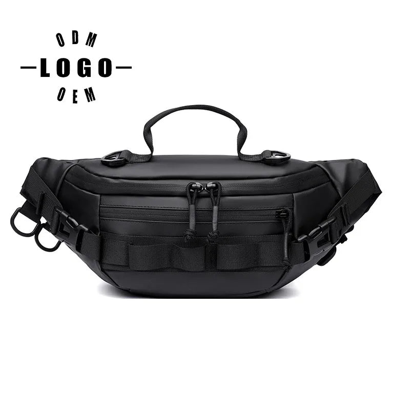 Waterproof Fishing Bag Fanny Pack Outdoor Portable Waist Fishing Tackle Sling Bags for Men Women