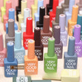Milan Pure Color 60 Colors 1color/1bottle UV LED Curing Lamp 2-Year Guarantee Nail Supplies Longlasting 15ml Gel Polish Set