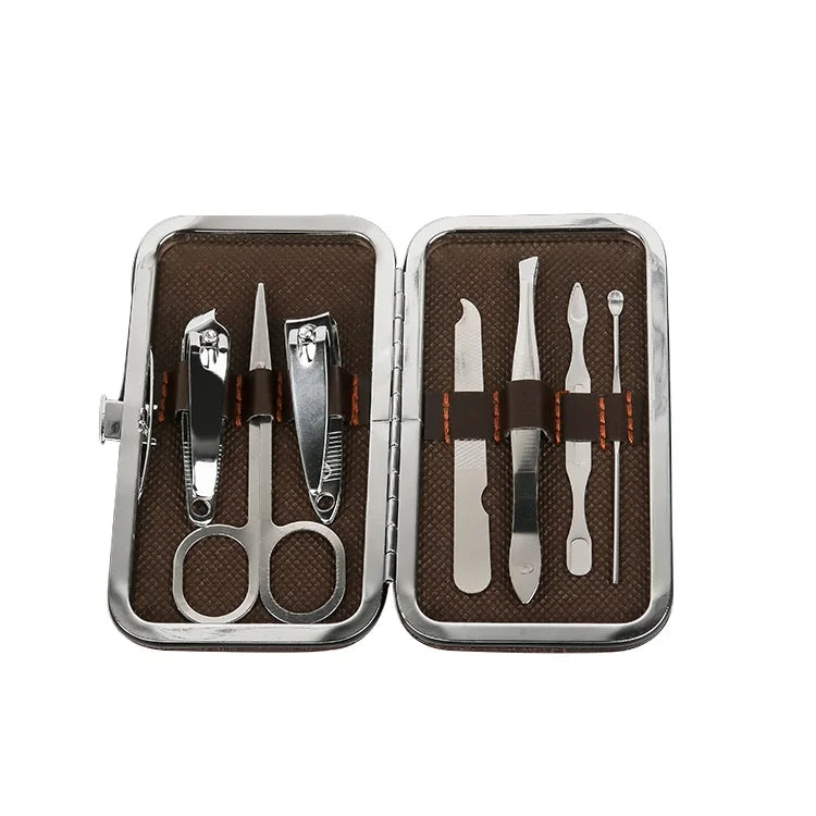 Professional Stainless Steel Nail Clipper Manicure & Pedicure Set Nail Tools Nail Cutter Kit for Travel & Grooming Kit