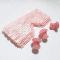 HZ Natural Crystal Cooling Sleep Rose Quartz Healing Facial Jade Sleeping Eye Mask