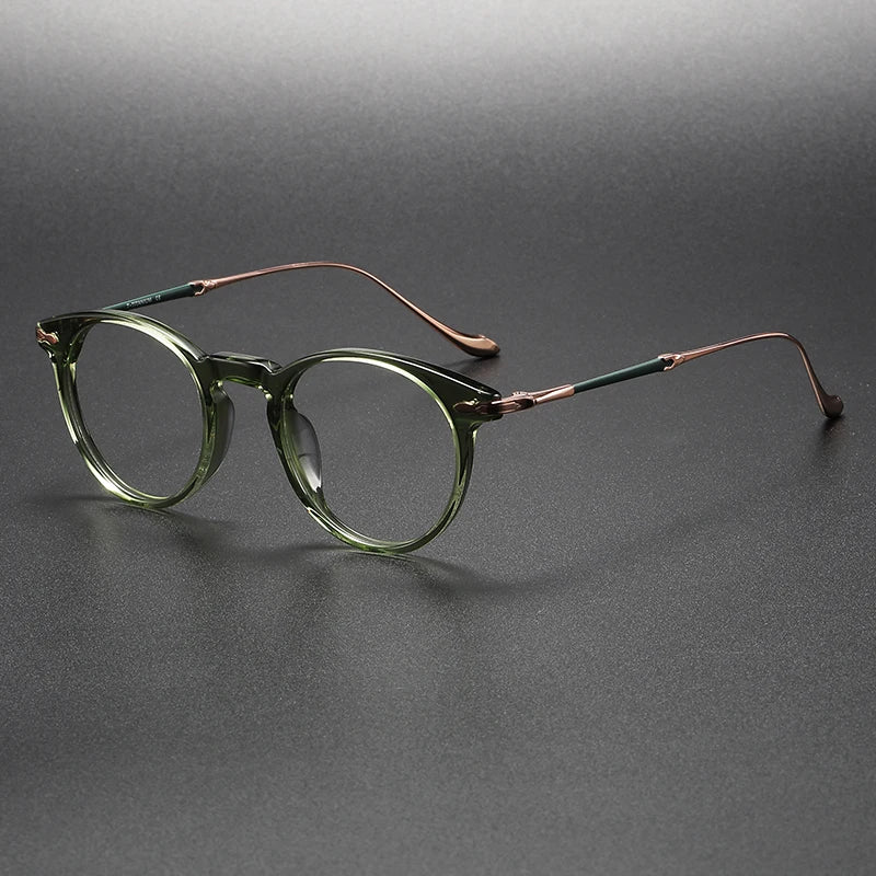 M2056 2023Newest Factory Direct Supply Wholesale Price Vintage Oval Eyeglasses Glasses Rose Gold Leopard Print Glasses for Girls