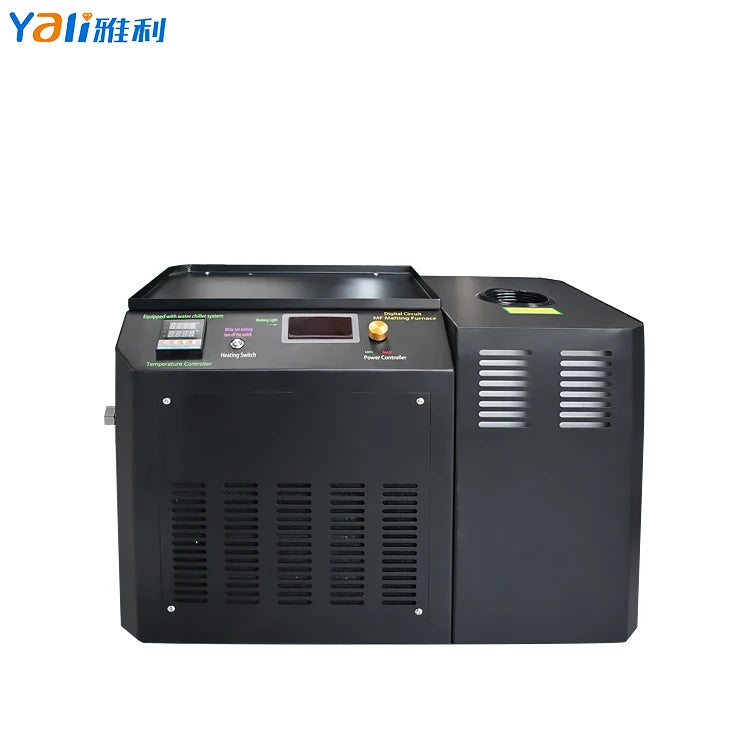 3KG 5000W 1200 Degrees With Temperature Controller Gold Silver Melting Machine for Smelting Jewelry Metal