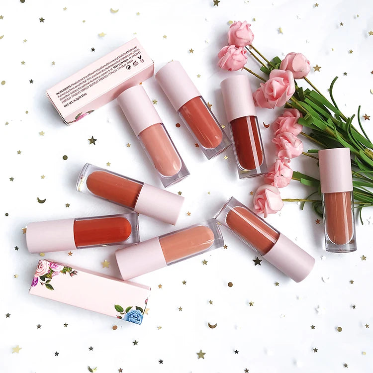 Mini Vibrator Cosmetic Pepper Spray Designer Bags Create Women Oem Private Label Velvet Matte Liquid Lipstick