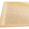 Reusable Rectangle Silicone Microgreens Growing Mesh Mat for Hydroponic Plant Seedlings