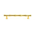 96mm Gold Brass Bamboo Shape Handles Metal Drawer Pulls MH-98