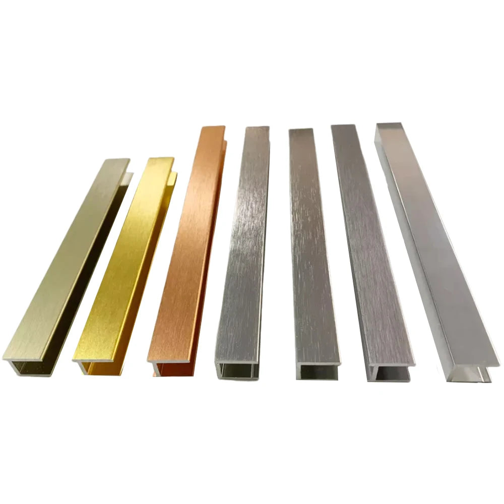 High Quality Anodized Aluminium Shower Room Profile Slim Frame Shower Cabin Aluminum Extrusion Profile for Hotel Bathroom