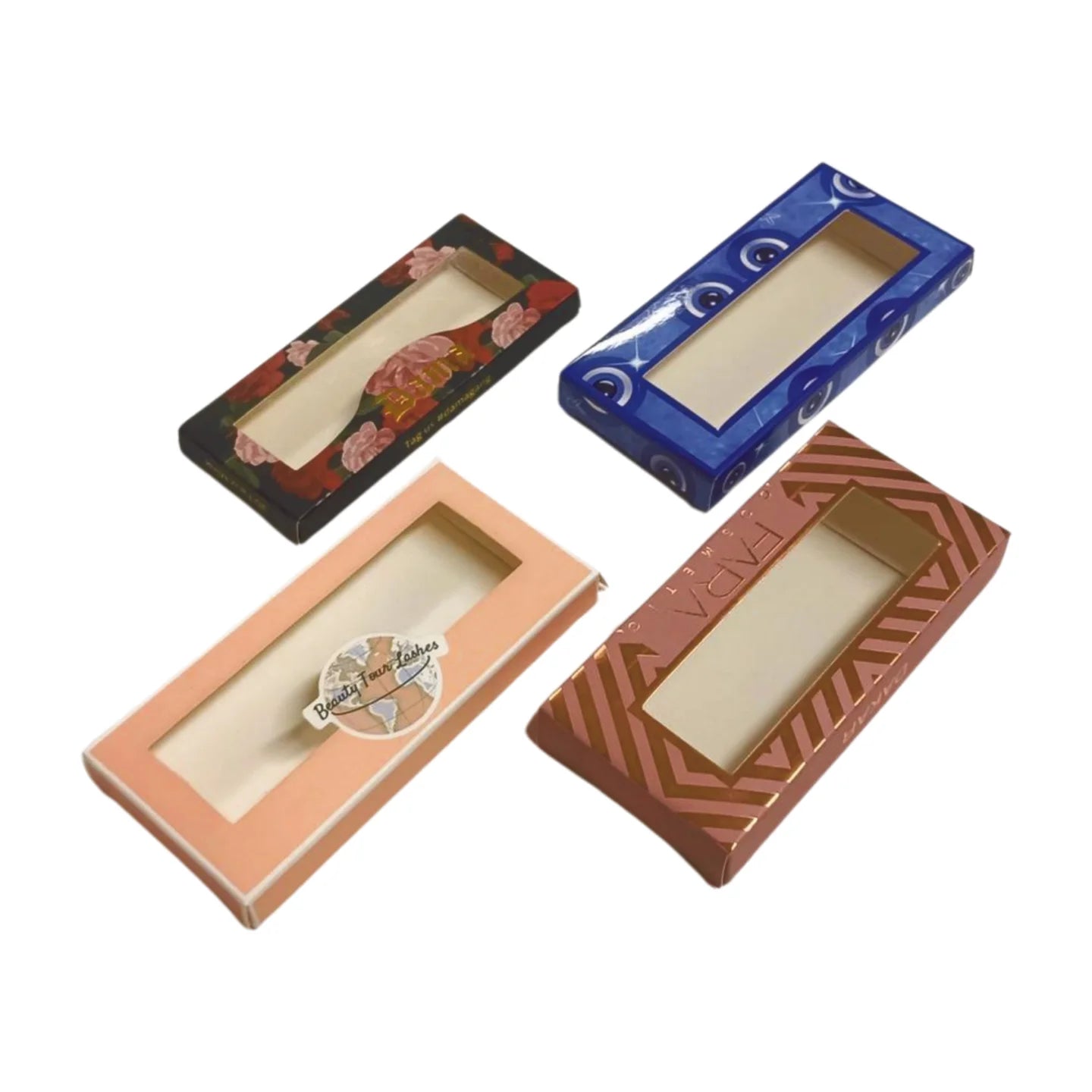 Goth False Gift Large Empty Eyelash Extensions Storage Packaging Box