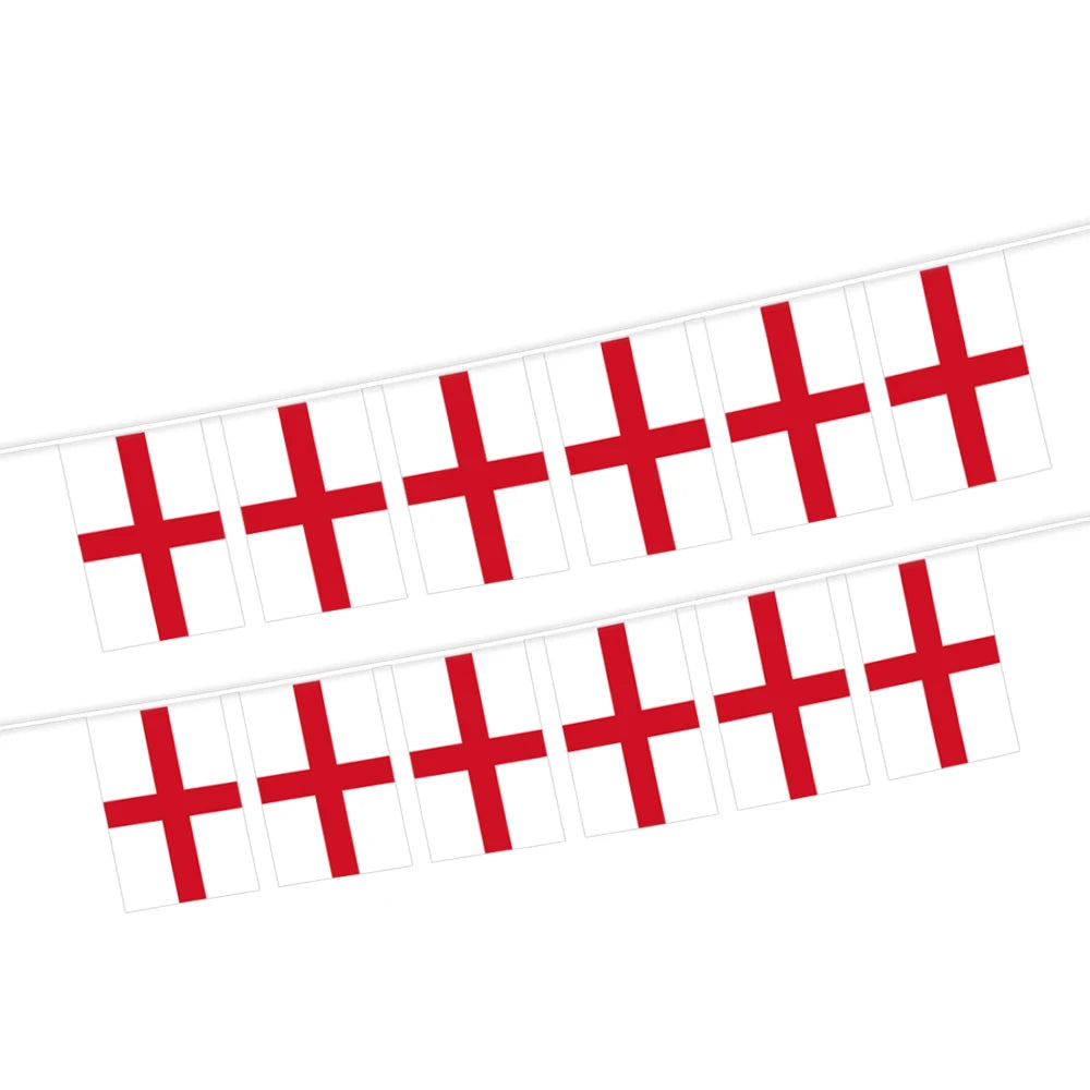 Wholesale 5.5x8 Inches England String Bunting Flags for Indoor and Outdoor Decoration(20pcs/set)