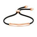 Adjustable She Believe She Could so She Did Adjustable Encourage Words Engraved Braided Cord Bracelet