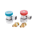 Refrigeration Low and High Pressure Car Air Conditioner R1234yf Quick Coupler Adaptors for HVAC System