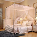 Factory Price Good Quality Single Double Mosquito Bed Net Four Corner Rectangular Mosquito Net