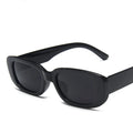 New Arrival Trendy Men Women square Small Frame Color Transparent Sunglasses