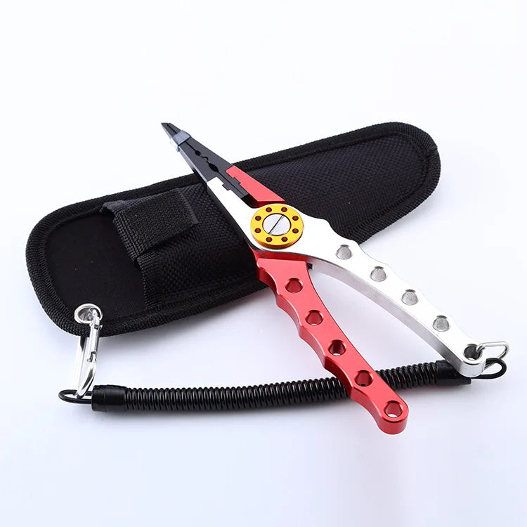 Multi Fishing Pliers Aluminum Saltwater Fishing Hook Remover Line Release Fishing Pliers Tools