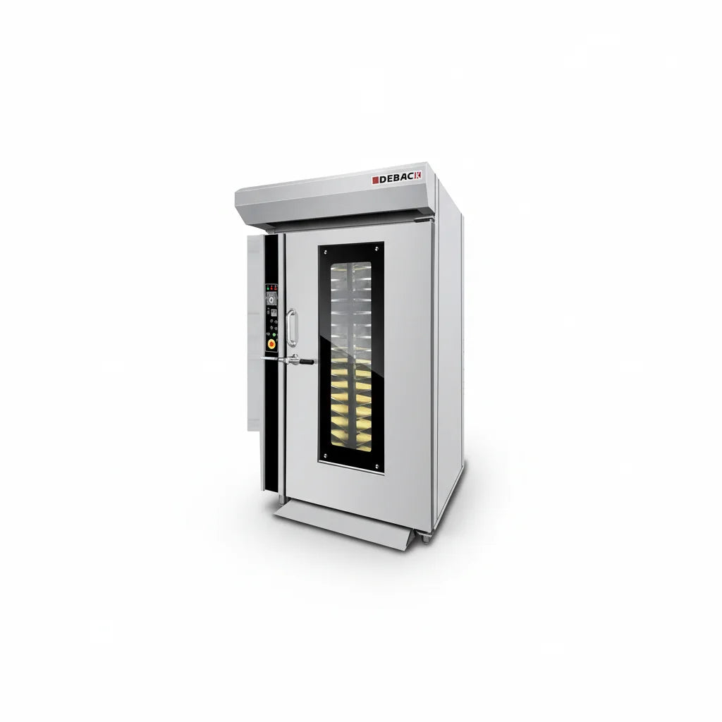 Commercial Restaurant Large Multi-Functional 16 Trays Hot Air Rotary Rack Oven Pizza Oven Baking Equipment for Bakery Use MegaBDM