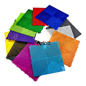 Easy-to-Install PP Interlocking Garage Floor Grating Anti-Slip Vinyl Flooring for Private Garages New Product