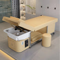 Best Selling Electric Massage Shampoo and Foot Massage Bed Barber Shop Special Hydrotherapy Spa Bed Massage Shampoo Bed