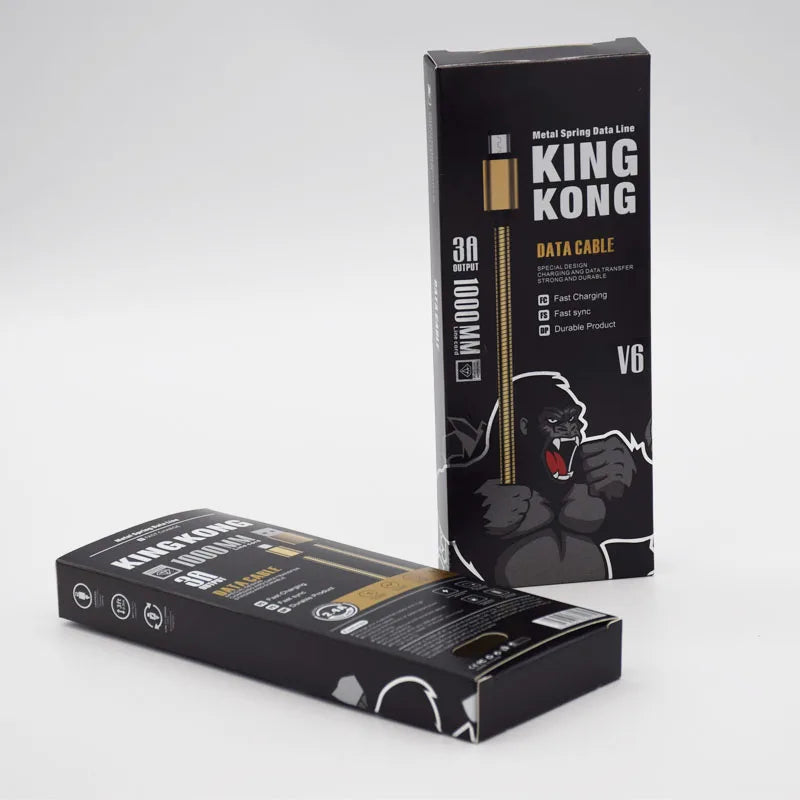 Wholesale Custom Black Cardboard Packaging Box for Mobile Phone Accessories Data Cable Box Paper Boxes