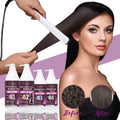 Salon Professional Organic Brazilian Keratin Straightening Kit-Vegan Leave-In Hair Repair & Nourish for Black Hair