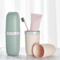 Creative Easy Carrying Travel Toothbrush Wash Cup Portable Toothbrush case Carrier Container for Traveling Camping Trips