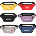 Wholesale Waist Pouch Bag Custom Logo Outdoor Sports Jogging Fanny Pack Nylon Waist Bag